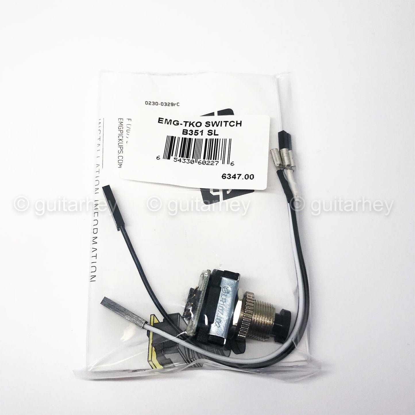 EMG TKO Kill Switch Momentary Off (on) Push Button Switch for Solderless Pickups