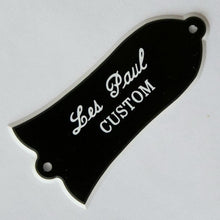 Load image into Gallery viewer, NEW 2-ply BLACK Bell Truss Rod Cover for Gibson SG/Les Paul/Custom Bass Guitar