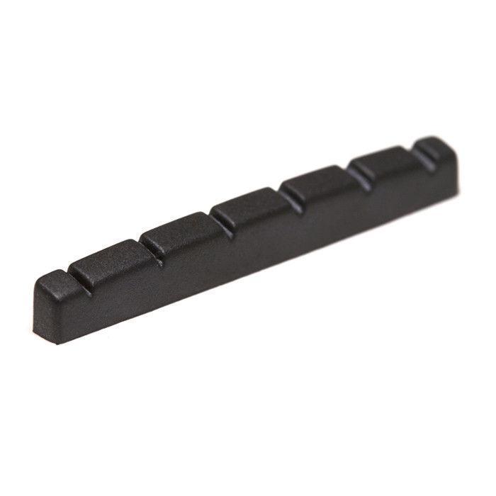 NEW Graph Tech Black Tusq XL Flat Bottom 42mm Slotted Strat Nut - PT-5042-00