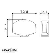 Load image into Gallery viewer, NEW Gotoh SG381-01 MGT MAGNUM LOCKING TRAD Set Tuners Keys Set 3x3 - CHROME