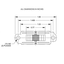 Load image into Gallery viewer, NEW (2) Switchcraft® On-Off-On Slide Switch for Fender Mustang® - Black Knob