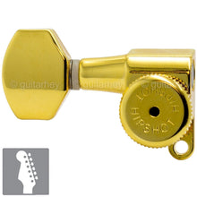 Load image into Gallery viewer, NEW Hipshot 6-In-Line NON-Staggered Closed-Gear Locking LEFT HANDED - GOLD