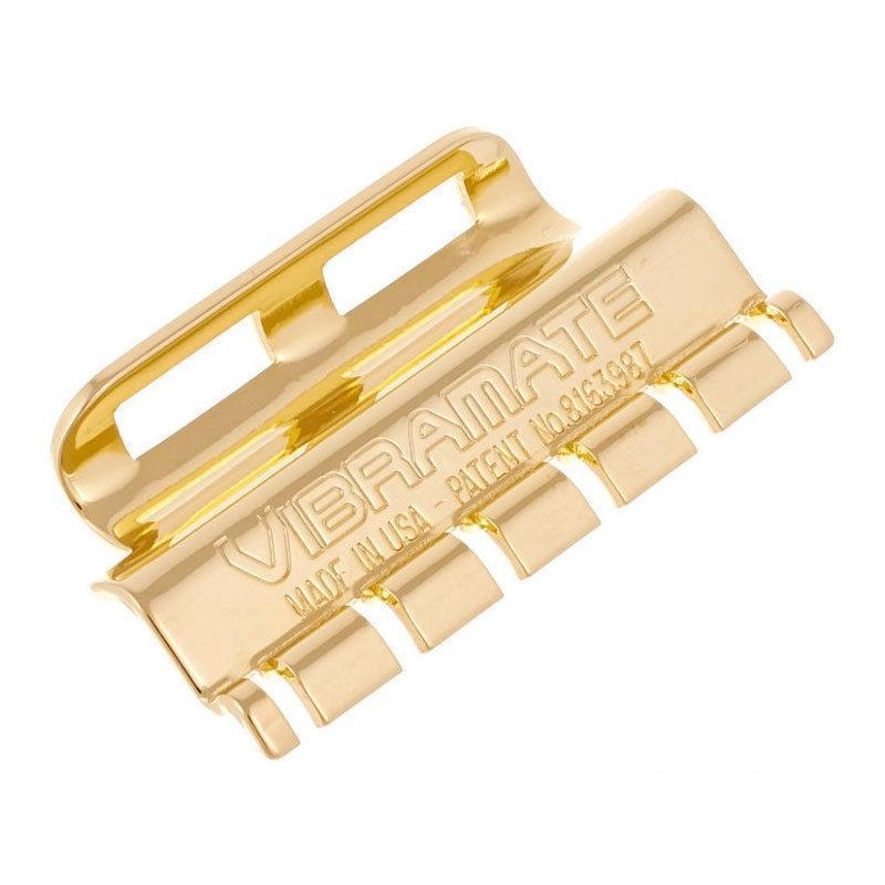 BRAND NEW Vibramate Spoiler String Retainer for Bigsby Tremolo SR-1 - GOLD