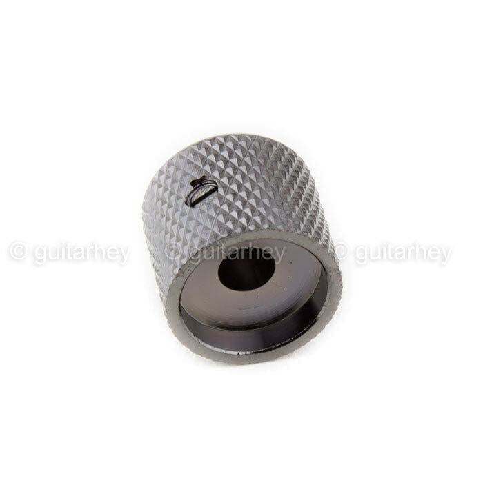 NEW (1) Gotoh VK1-18 - Control Knob - DOME - Bass, Guitar - METAL - COSMO BLACK
