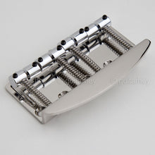 Load image into Gallery viewer, Hipshot 4-String Vintage Bass Bridge .750&quot; String Spacing Quick Load - STAINLESS