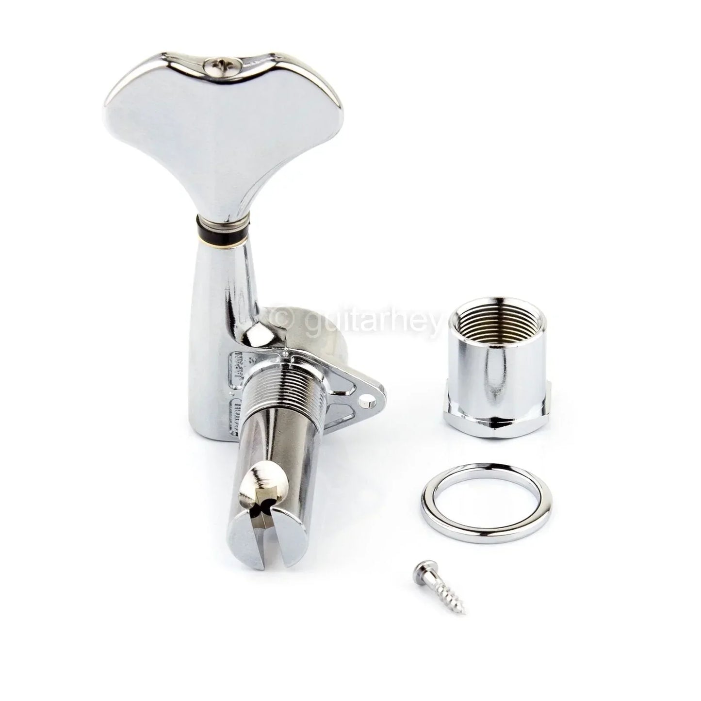 NEW (1) Gotoh GB707 Bass Machine Head TREBLE SIDE - SINGLE TUNER - CHROME