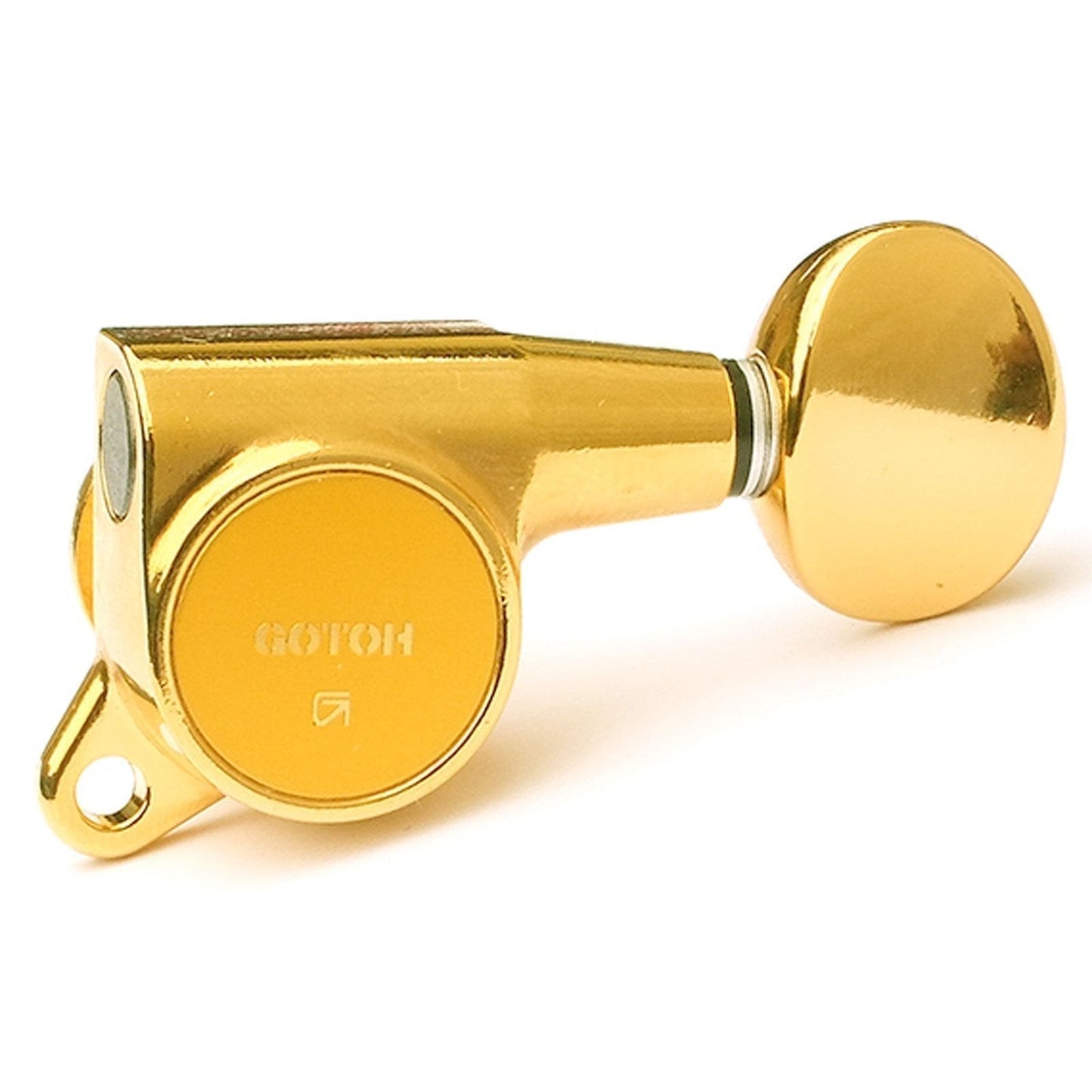 NEW Gotoh SG381-05 MG Magnum Locking Tuning Small OVAL Buttons Set 3x3 - GOLD