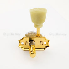 Load image into Gallery viewer, NEW Gotoh SD90-SL MGT MAGNUM LOCKING TRAD Tuners L3+R3 w/ screws 3x3 - GOLD