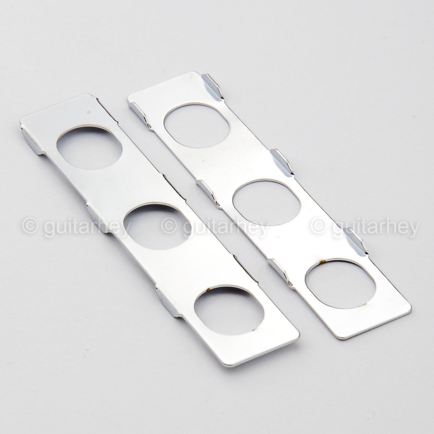 NEW Hipshot Classic Open-Gear 6 in line STAGGERED Tuners LEFT HANDED - CHROME