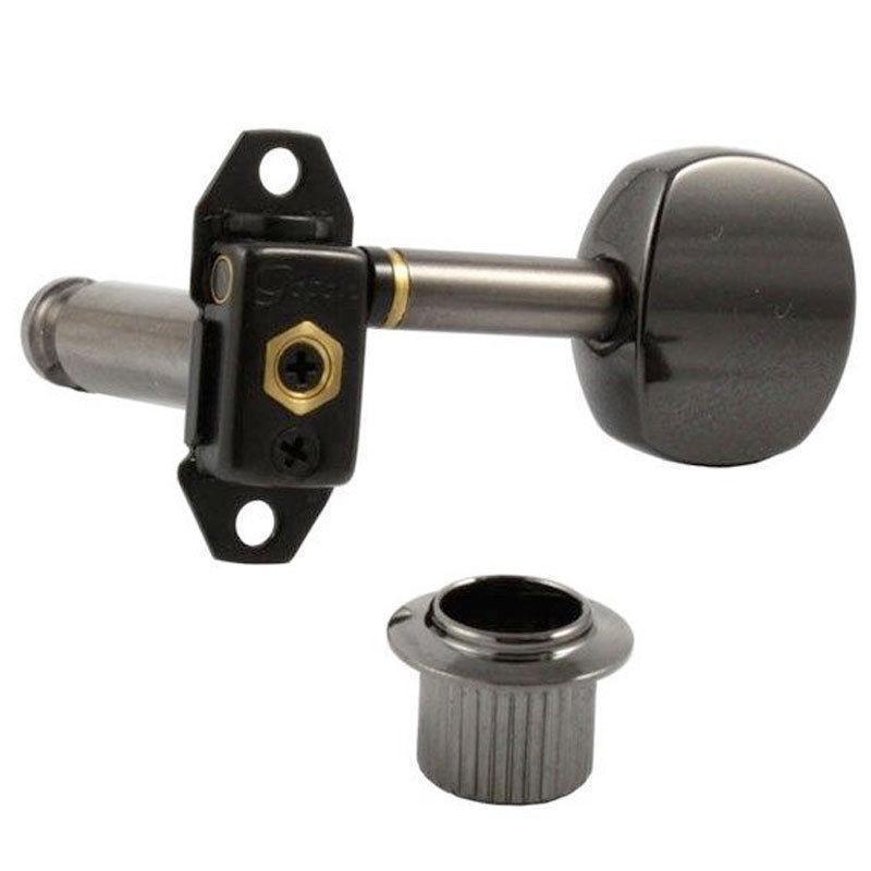 NEW Gotoh Stealth ST31-SB5 6-In-Line Lightweight Tuning Keys Set - COSMO BLACK