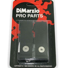 Carregar imagem no visualizador da galeria, NEW DiMarzio Fasteners For ClipLock Straps DD2201 Guitar, Bass Pair - BLACK