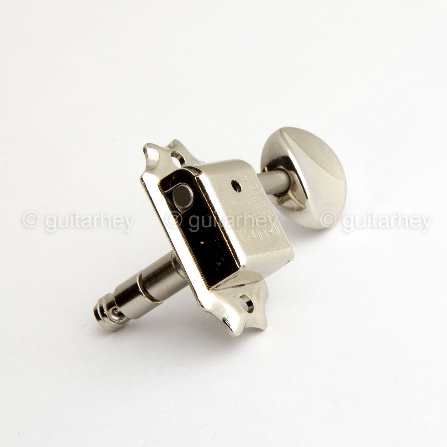 NEW Gotoh SD510-05M MG LOCKING Tuning Keys OVAL Buttons w/ C-A-R-D 3x3 - NICKEL