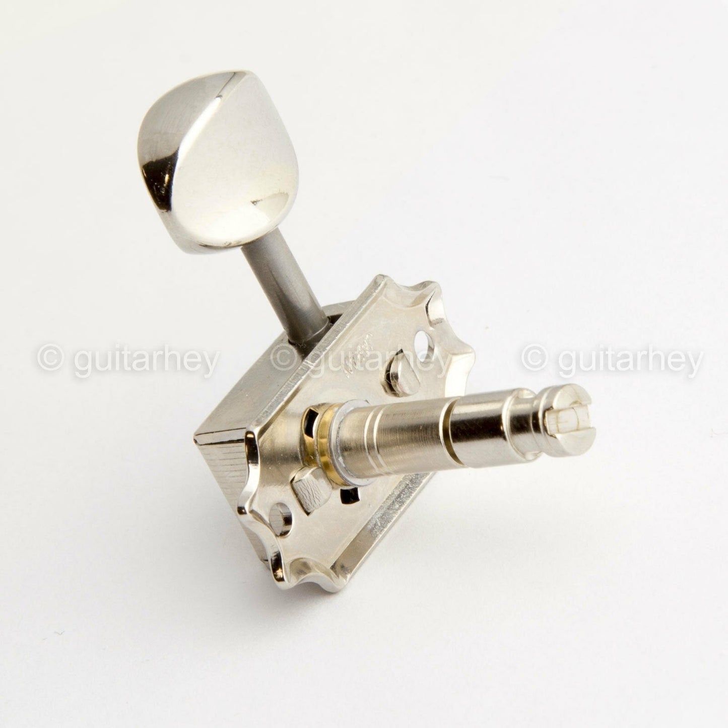NEW Gotoh SD510-05M MG LOCKING Tuning Keys OVAL Buttons w/ C-A-R-D 3x3 - NICKEL