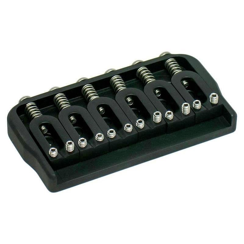 No.275 BIG-HIP 60HB 6個 Hipshot 4IBG06B 6 String Ibby HM Guitar Bridge - Black for