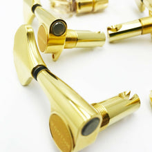 Load image into Gallery viewer, Gotoh GB350 RES-O-LITE Aluminum Bass 4-String Tuning Keys L2+R2 Set 2x2 - GOLD