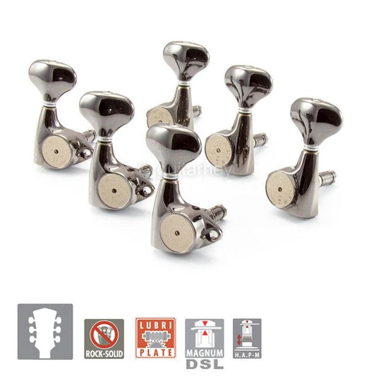 Gotoh SGV510Z-L5 HAPM Locking Set L3+R3 HAP-M 1:21 Gear Ratio 3x3 - COSMO BLACK
