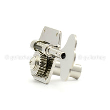 Carregar imagem no visualizador da galeria, Gotoh GBR640 Res-O-Lite Reverse Wind Bass Tuners 4 In-Line Right Handed - NICKEL