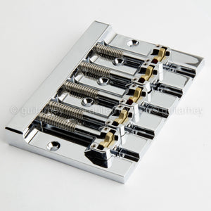 NEW Hipshot 5K501C Kickass 5 STRING Bass BRIDGE Retrofits Badass V Bass - CHROME