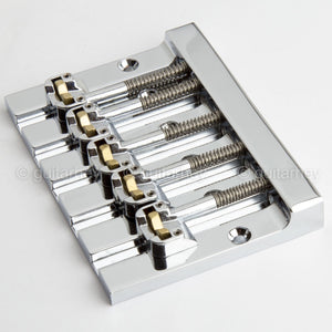 NEW Hipshot 5K501C Kickass 5 STRING Bass BRIDGE Retrofits Badass V Bass - CHROME