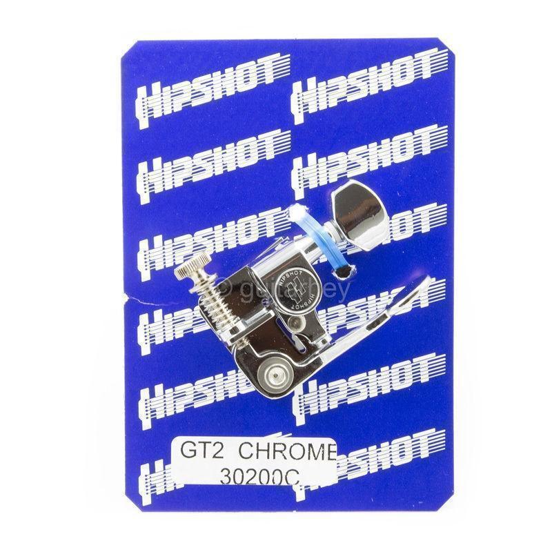 NEW USA Hipshot GT2 Guitar Xtender Key Extender Detuner Drop E to D - CHROME