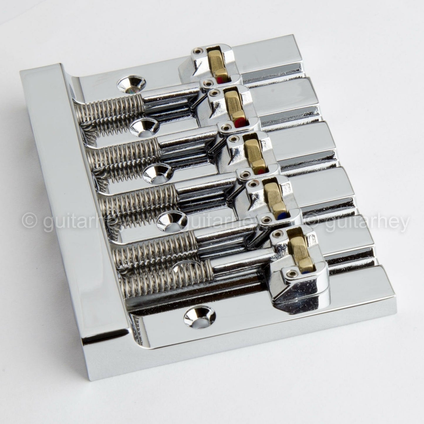 NEW Hipshot 5K502C Kickass 5 STRING BRIDGE Retrofits Fender Squier Bass - CHROME