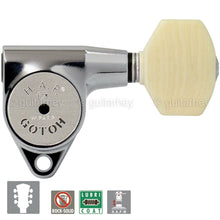 Load image into Gallery viewer, NEW Gotoh SG301-M07 HAPM Adjustable Post Height Locking SMALL Buttons 3x3 CHROME
