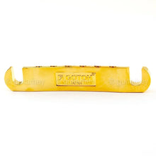 Load image into Gallery viewer, NEW Gotoh GE101Z Zinc Diecast Tailpiece Metric Studs for Import Guitars - GOLD