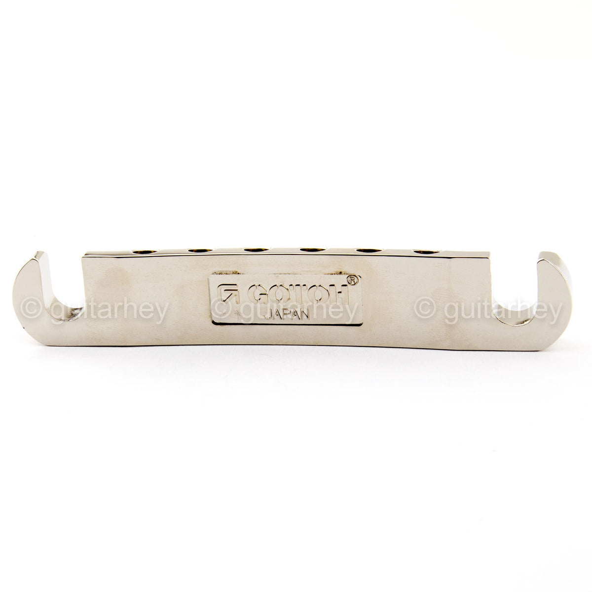 Gotoh GE101Z Zinc Diecast Tailpiece w/ Metric Studs for Import Guitars - NICKEL