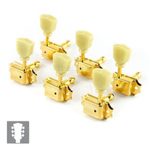 Load image into Gallery viewer, NEW Gotoh SD90-SL Tuners Set Tuning Keys Set L3+R3 w/ screws 3x3 - GOLD