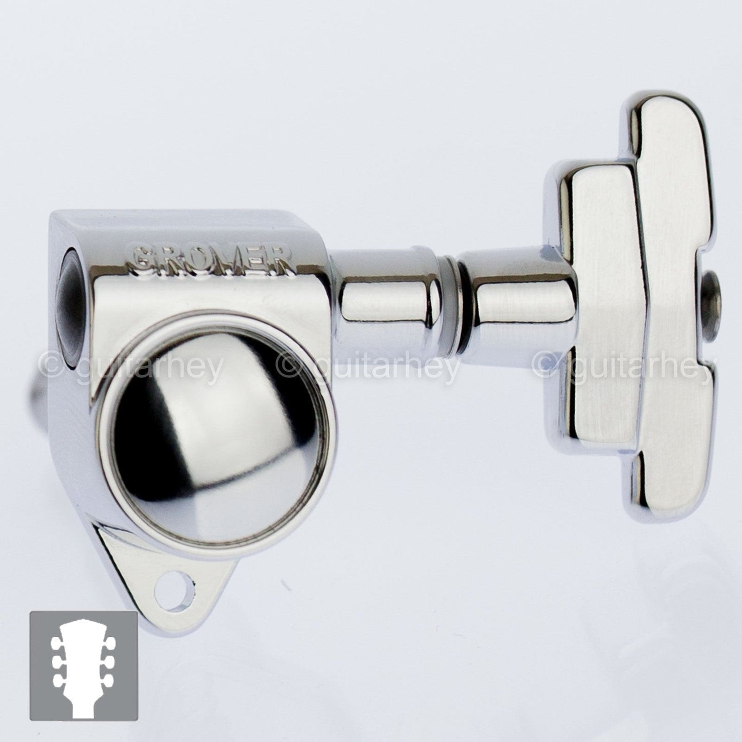 NEW Grover Rotomatic 3x3 Tuners w/ IMPERIAL Keys Fits Gibson® 109 Series, CHROME