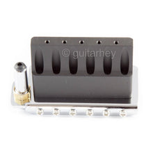 Load image into Gallery viewer, NEW Gotoh 510T-SF2 Non-locking Tremolo Bridge Steel Saddles w/ Screws - CHROME