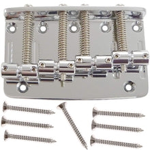 Load image into Gallery viewer, Gotoh 203B-4 Bass Bridge 4-Strings Precision Jazz for Fender P Jazz Bass NICKEL