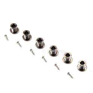 NEW Gotoh SG360 Tuners Schaller Style Mini PEARLOID Buttons SET 3x3 COSMO BLACK