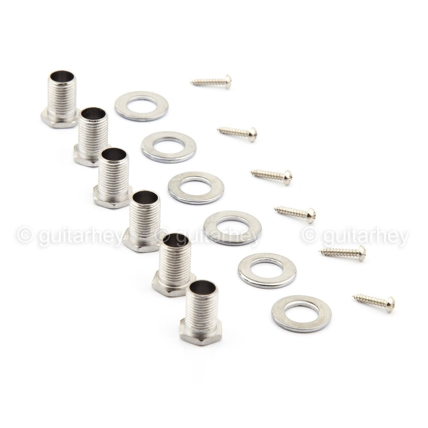 NEW Grover Mini Rotomatic Tuners L3+R3, 205C Tuning Keys Pegs 3x3 - CHROME