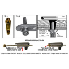 Load image into Gallery viewer, NEW Power Pins 2.0 w/ Power Plate for Acoustic Guitar Bridge Pins - BLACK