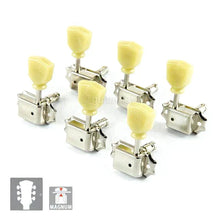 Load image into Gallery viewer, NEW Gotoh SD90-SL MG LOCKING Tuners Set L3+R3 w/ screws 3x3 - NICKEL