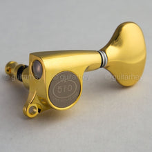 Load image into Gallery viewer, NEW Gotoh SGS510-L5 Set L3+R3 - Super Machine Large Buttons 3x3 w/ screws - GOLD