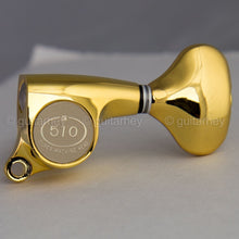 Load image into Gallery viewer, NEW Gotoh SGS510-L5 Set L3+R3 - Super Machine Large Buttons 3x3 w/ screws - GOLD