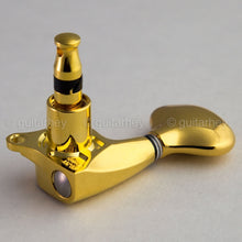 Load image into Gallery viewer, NEW Gotoh SGS510-L5 Set L3+R3 - Super Machine Large Buttons 3x3 w/ screws - GOLD