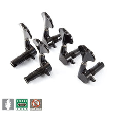 Carregar imagem no visualizador da galeria, NEW Gotoh GB707 5-Strings Bass Machine Heads Tuner Set L3+R2 w/ Screws - BLACK