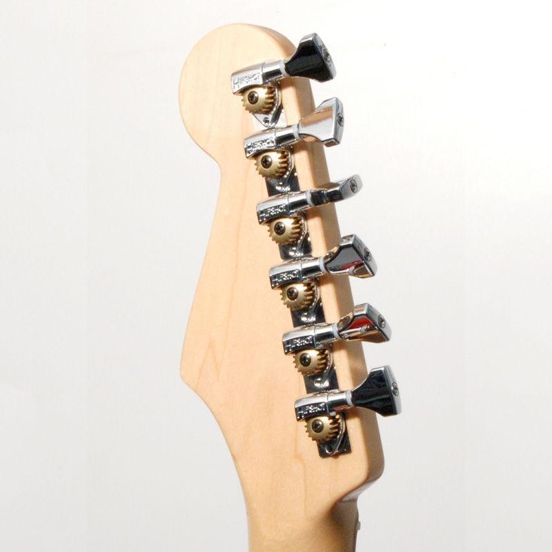Hipshot 6K1GN0C-STAG Classic Open-Gear 6 in line STAGGERED w/ UMP Kit - CHROME