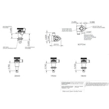 Load image into Gallery viewer, NEW Hipshot Grip-Locking STAGGERED Open-Gear 6 In Line D08 w/ Hardware - BLACK