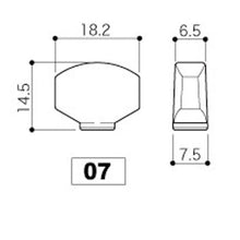 Load image into Gallery viewer, NEW (6) Buttons for Gotoh Tuners Mini Sealed Schaller Style - BLACK #07