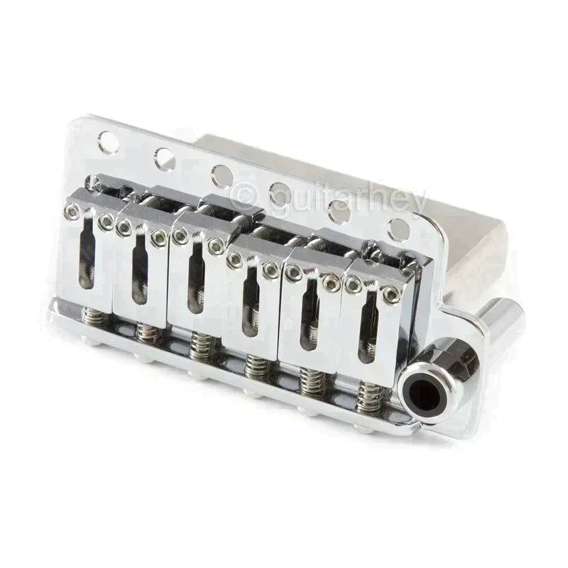 NEW Gotoh 510TS-FE2 Non-locking Tremolo Bridge Steel Saddles & Block - CHROME