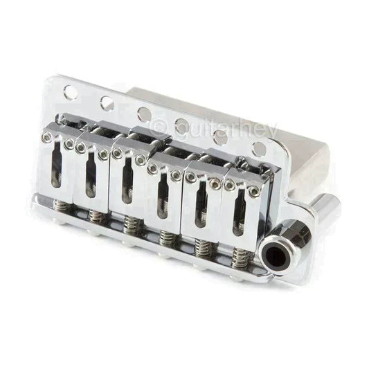 NEW Gotoh 510TS-FE2 Non-locking Tremolo Bridge Steel Saddles & Block - CHROME