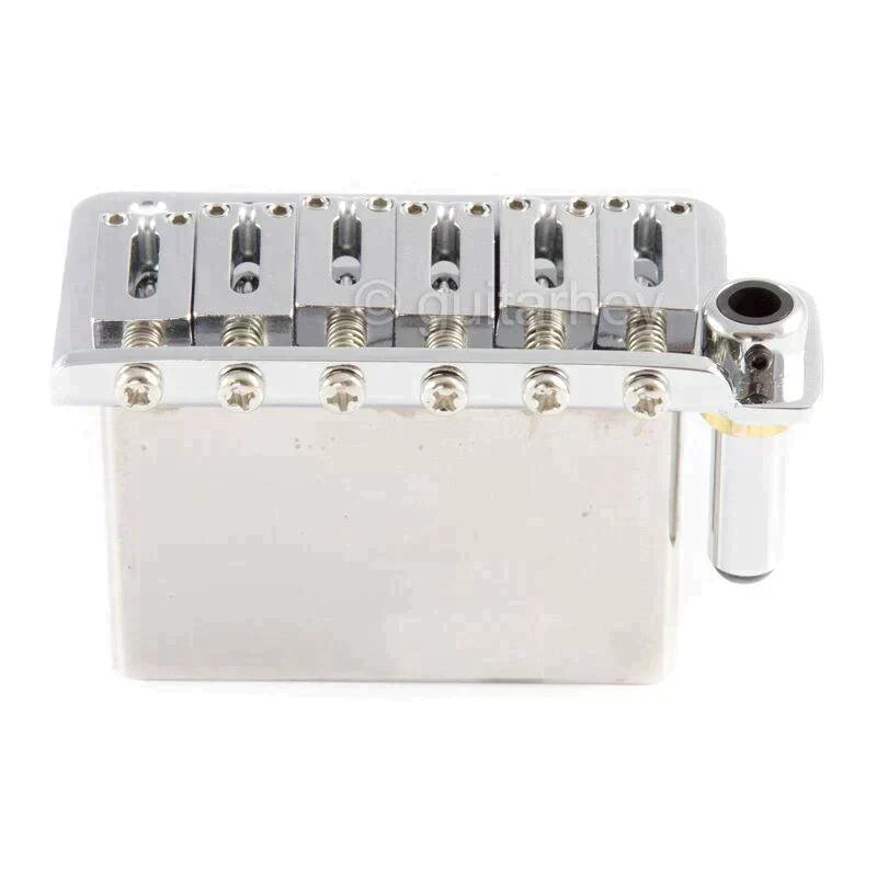 NEW Gotoh 510TS-FE2 Non-locking Tremolo Bridge Steel Saddles & Block - CHROME