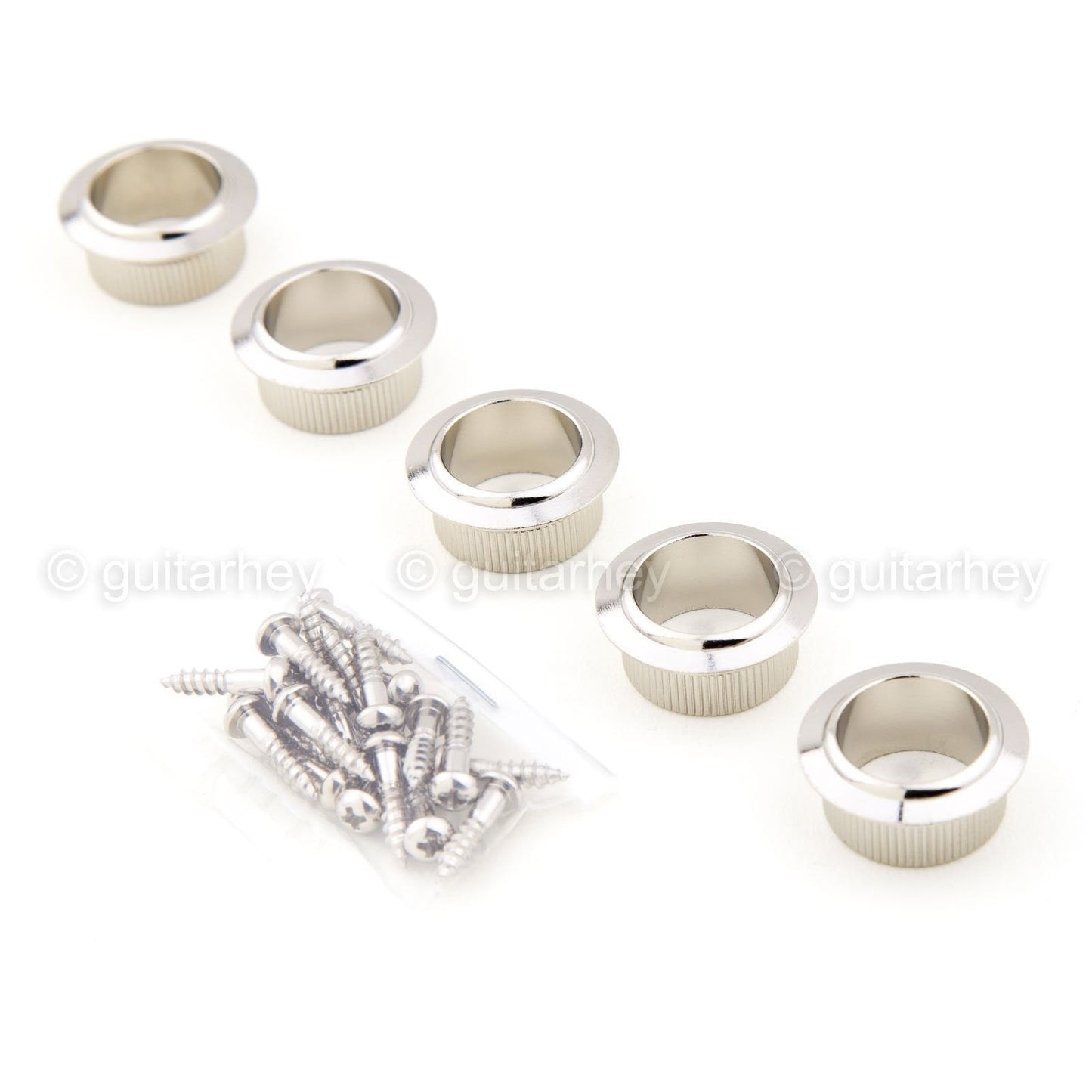 NEW Gotoh GB29 Machine Head Set 5-Strings Bass L4+R1  w/ screws - 1:26 - NICKEL