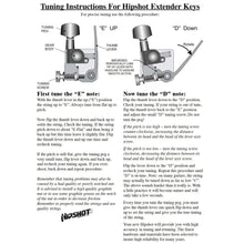 Carregar imagem no visualizador da galeria, Hipshot GT2 Guitar Locking D05 Xtender Key Extender Detuner Drop E to D -CHROME