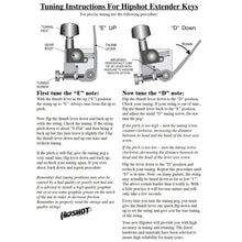 Load image into Gallery viewer, Hipshot GT2 Guitar Locking SK1C Xtender Key Extender Detuner Drop E to D -CHROME