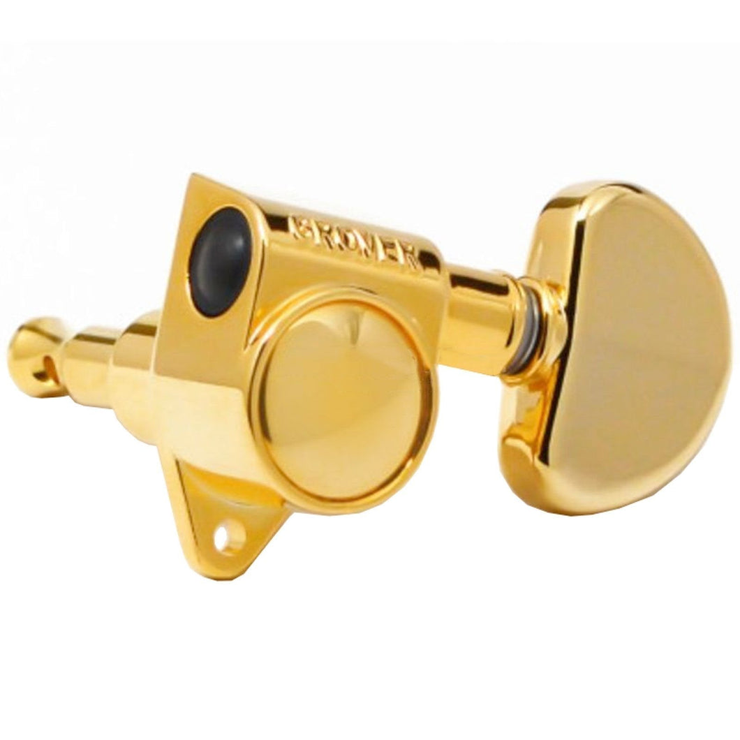 NEW Grover Rotomatic 3x3 Tuners Domed DOME Buttons Keys Fits Gibson 102G - GOLD